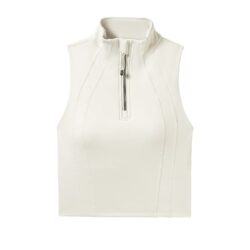 Áo Tank Top Thể Thao Nữ Zip Cổ Cao – 2907WX - Ảnh 2