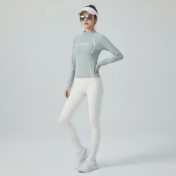 Áo Thun Dài Tay Nữ Phản Quang Xỏ Ngón – 3010YF