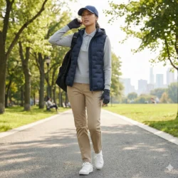 Áo Khoác Lông Ngỗng Nữ Có Mũ Giữ Nhiệt – 5221YRMJ