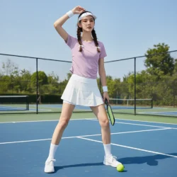 Áo Thun Ngắn Tay Nữ Nhún Eo Tôn Dáng – 2845TX